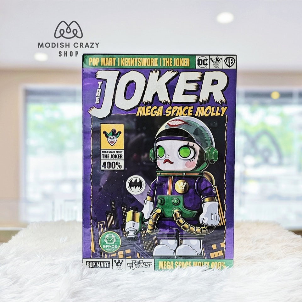 【แท้ ％】POP MART • MEGA SPACE MOLLY 400% JOKER