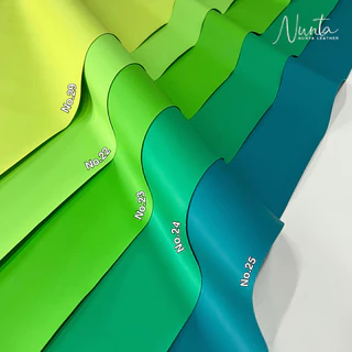 C4 หนังเทียม PVC กันน้ำ สีสันสดใส หนังเกรด A เหมาะสำหรับงานเฟอร์นิเจอร์ทุกประเภท โทนเขียว