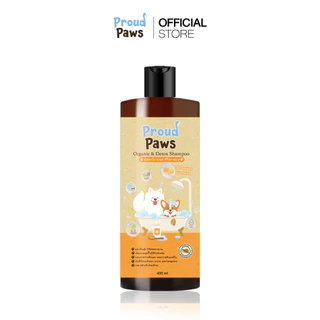 Proud Paws แชมพูอาบน้ำสัตว์เลี้ยง บำรุงขนแข็งแรง ลดกลิ่น ลดขนหลุดร่วง
