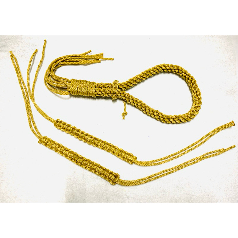 มงคลมวยไทยสีทองพร้อมประเจียด