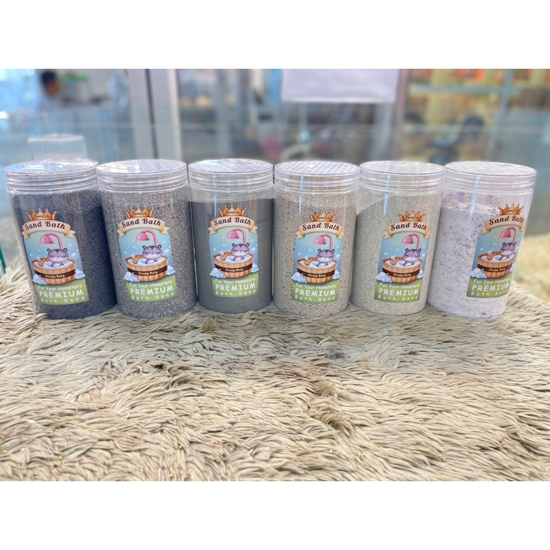Sand Bath ทรายอาบน้ำหนูแฮมสเตอร์ เกรดพรีเมี่ยม ของ The Frozen Pet Shop