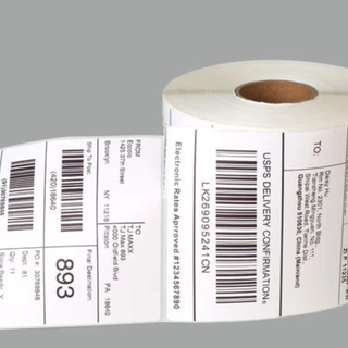 WELPACK【พร้อมส่ง】สติกเกอร์ความร้อน กระดาษสติ๊กเกอร์ บาร์โค้ด ลาเบล ใบปะหน้า Thermal paper Label Sticker