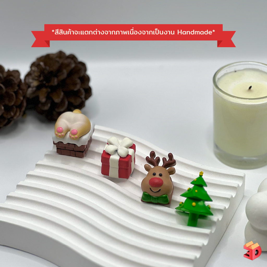 คีย์แคป คริสต์มาส keycap christmas ซานต้า คีย์บอร์ด