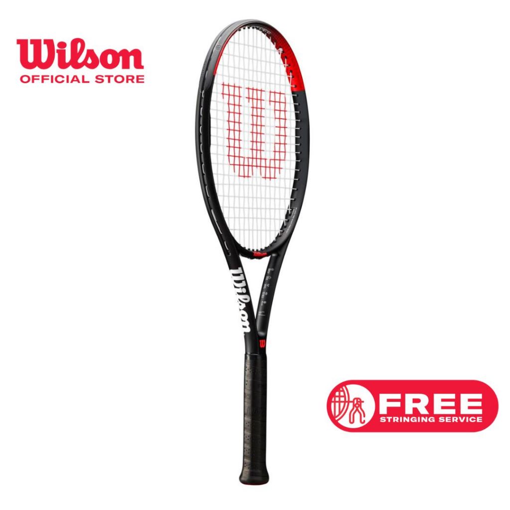 WILSON Pro Staff Precision 103 ไม้เทนนิส Pre-strung (ไม้เทนนิสขึ้นเอ็นแล้วตั้งแต่ที่โรงงานผลิต) WR080210U2 Official