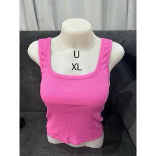 เสื้อกล้ามคอยูสั้นXL เอวลอย ผ้ายืดใส่สบายไม่ร้อน ใส่ได้ทุกโอกาส