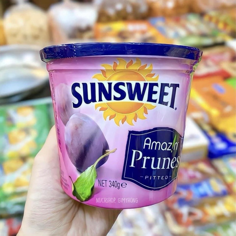 Sunsweet ซันสวีท ลูกพรุนไม่มีเมล็ด 340 กรัม Sunsweet Seedless Prune 340g.