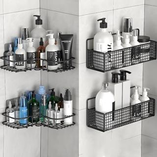 ห้องน้ําชั้นวางติดผนัง ชั้นวางเข้ามุม ไม่ต้องเจาะผนัง แรงแบร…