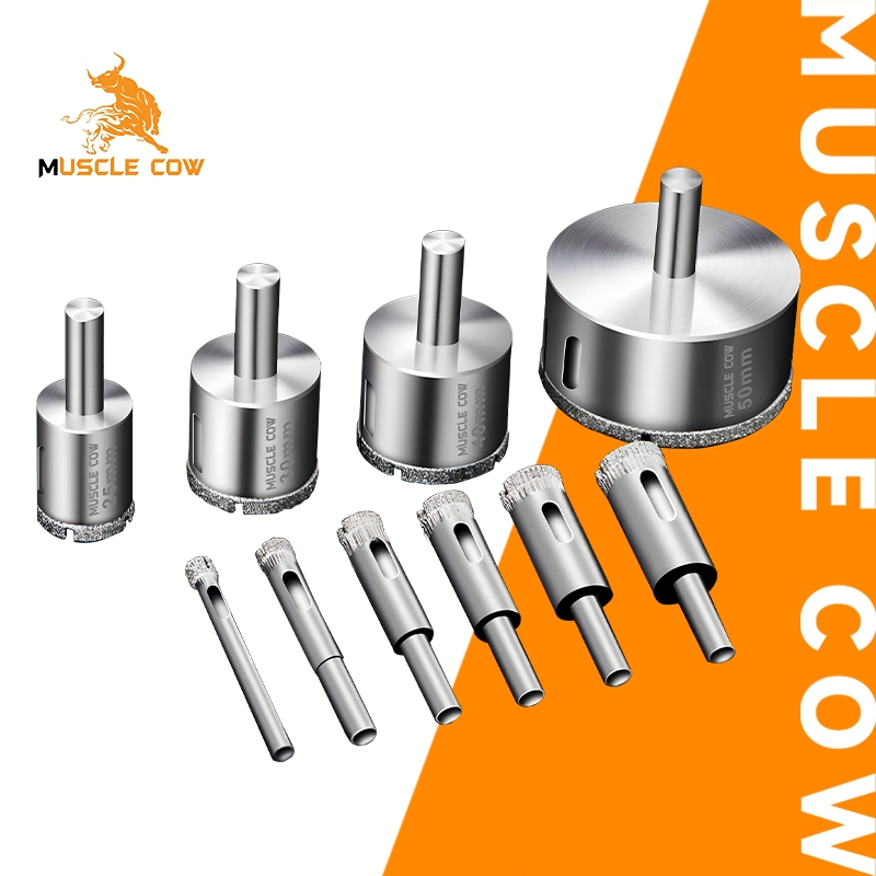 MUSCLE COW ดอกสว่านคุณภาพสูง สำหรับเจาะเหล็ก โลหะ อลูมิเนียม สแตนเลส ดอกโฮลซอไฮสปีด ขนาด 6mm-50mm