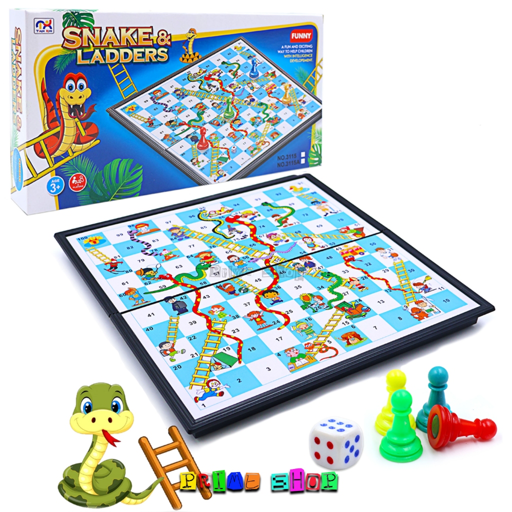 เกมกระดานแม่เหล็ก เกมบันไดงู 94225