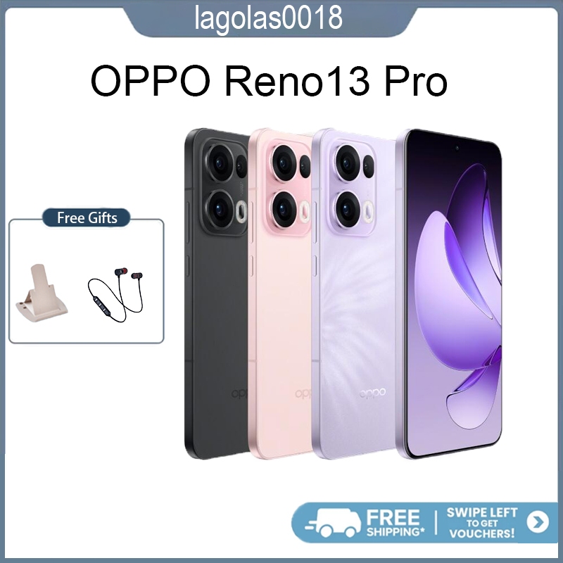 OPPO Reno13 Pro Mediatek Dimensity 8350 6.83 inch AMOLED Curved Screen 5800mAh 80W Super Flash Charge