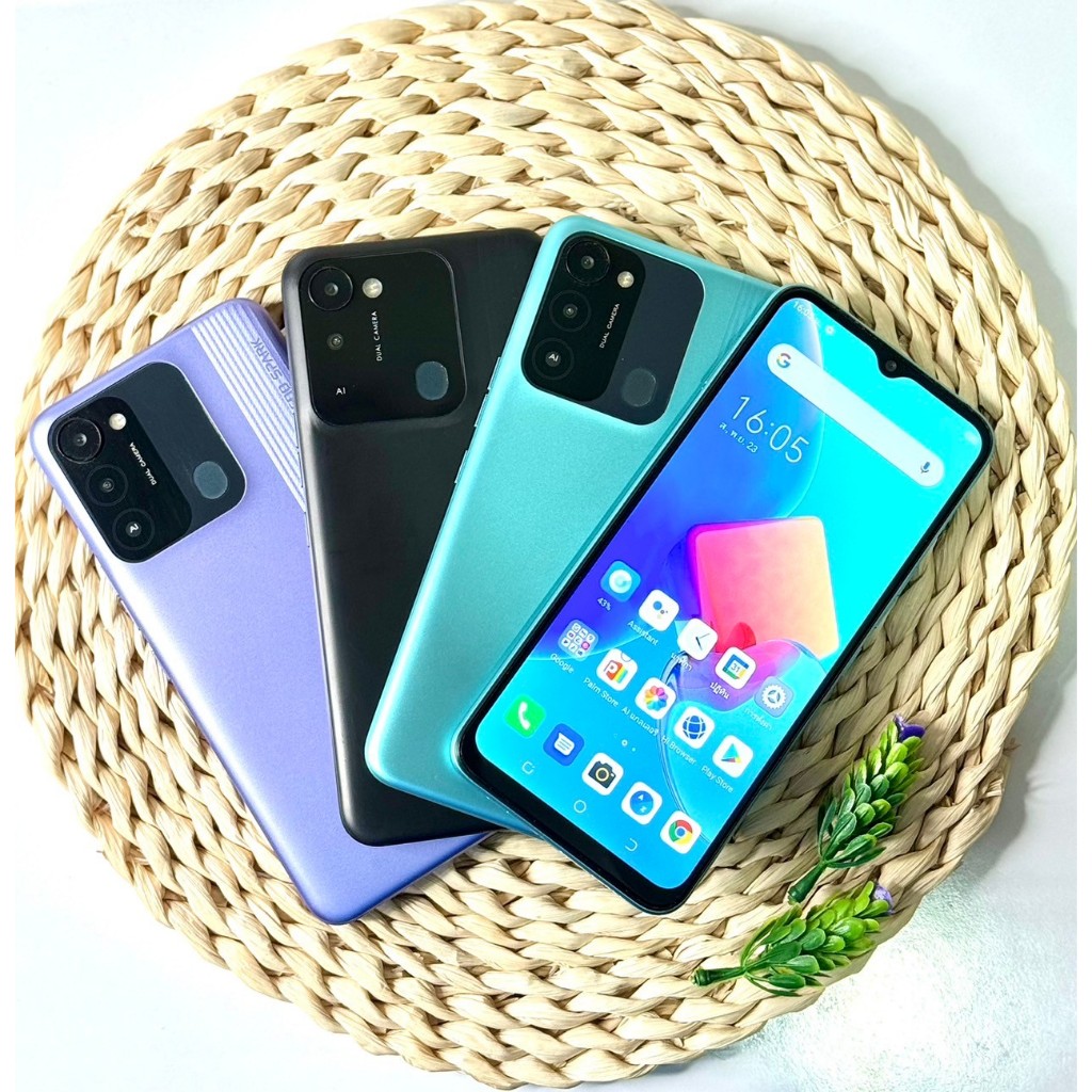 TECNO Spark 8C หน้าจอ 6.6 นิ้ว แอนดรอยด์ 11 แรม 3/4 รอม 64 แบตเตอรี่ 5000 แอมป์