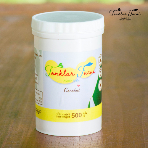 น้ำตาลช่อดอกมะพร้าวน้ำหอมต้นกล้าฟ้าใส ขนาด 500 กรัม l Organic Coconut Flower Sugar 100%
