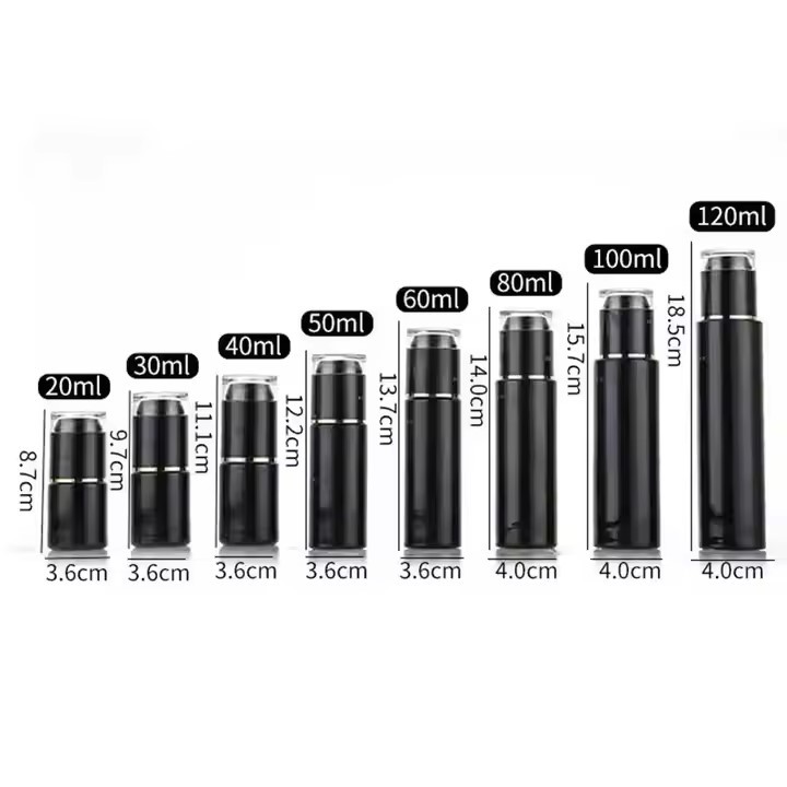 พร้อมส่ง🔥 ขวดสเปรย์แก้ว โลชั่น เจล สีดําทึบ สําหรับใส่เครื่องสําอาง เหมาะกับการเดินทาง 30ml,50ml,100ml