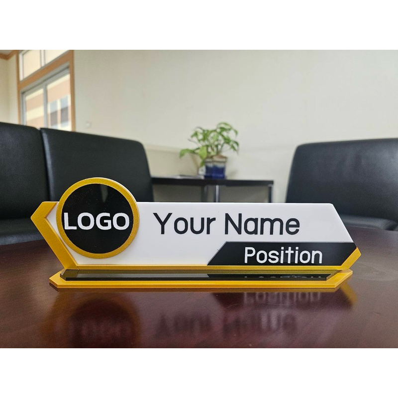 ป้ายชื่อ ป้ายตำแหน่ง ป้ายตั้งโต๊ะ T6