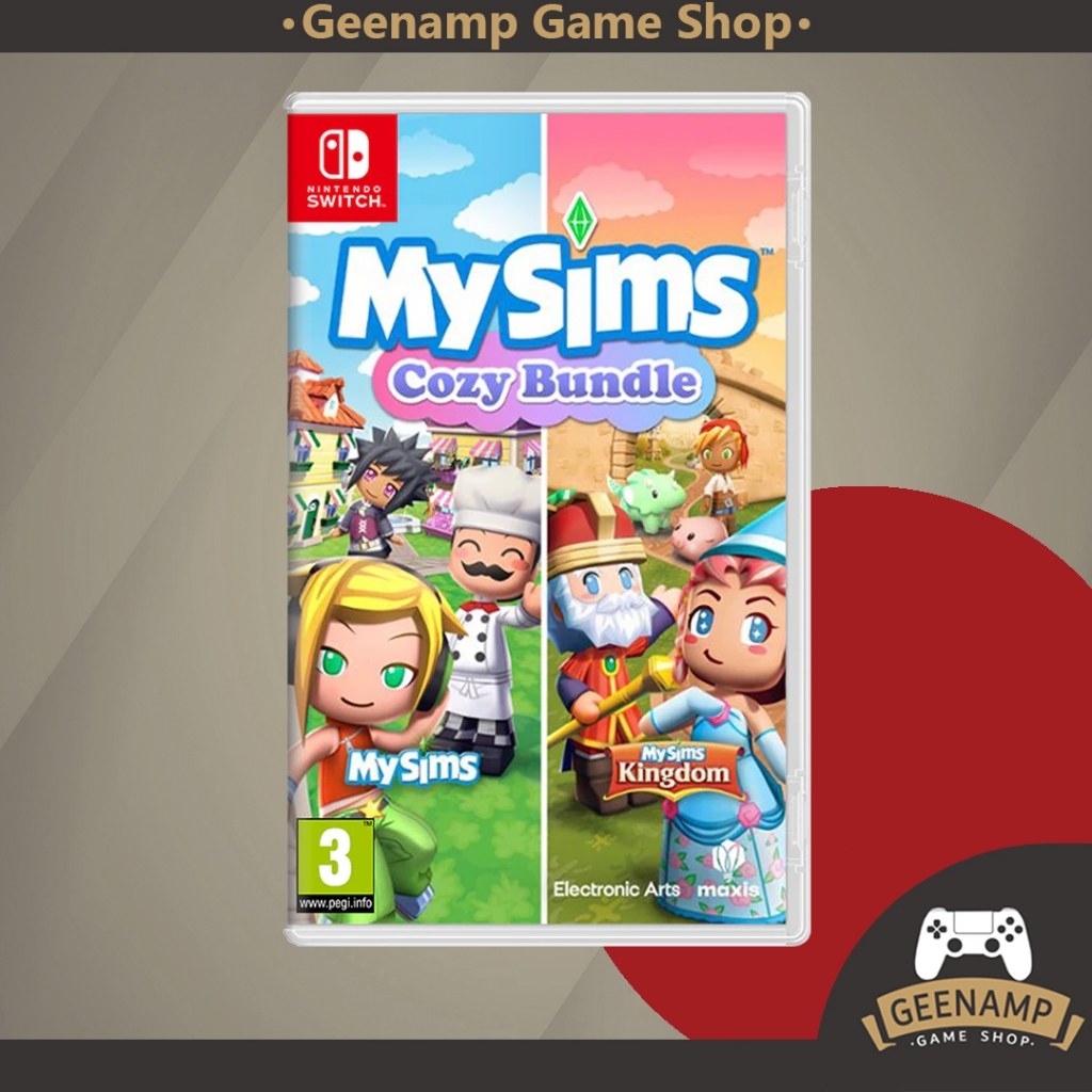 (คูปองShopeeลด20%) NSW [มือ1] MySims : Cozy Bundle (EU)(EN) # MySim My Sims Sim Cosy