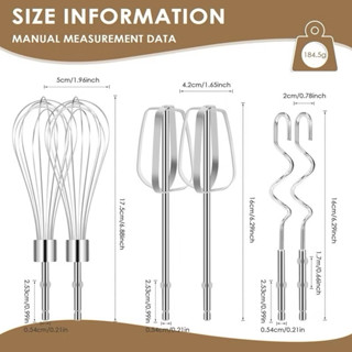 ตะกร้อตีไข่ไฟฟ้า ใช้กับเครื่องตีไข่ เครื่องผสมอาหาร อะไหล่แท…