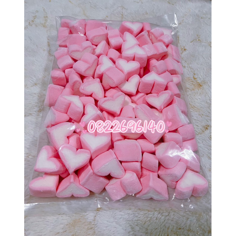 💗มาร์ชเมลโล่หัวใจเล็ก 300 กรัมค่ะ💗