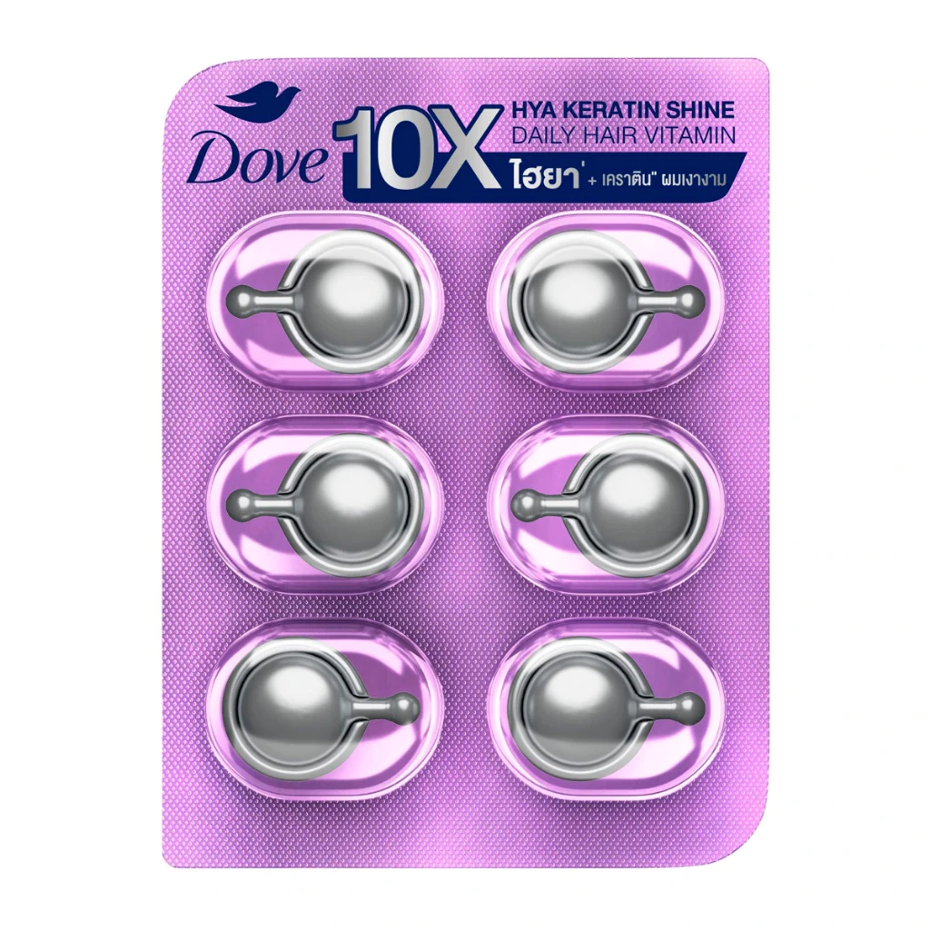 DOVE HYA-KERATIN SHINE โดฟ ไฮยา-เคราติน วิตามิน 1 มล