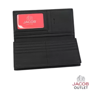 JACOB กระเป๋าสตางค์ ทรงยาว SMITH - Soft Leather Long Wallet - รุ่น 22499