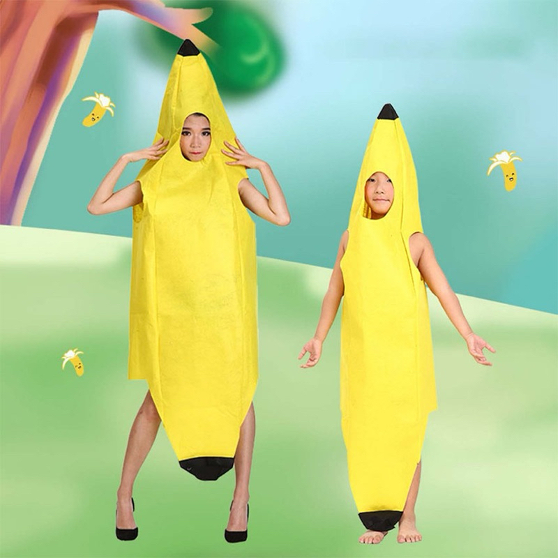 Mascotfancyshop ร้านคนไทย 🇹🇭 ชุดแฟนซี ชุดคอสเพลย์ ชุดกล้วย ผู้ใหญ่  (Banana Costume)