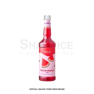 เชฟไอซ์ไซรัป กลิ่น แตงโม Shave Ice Syrup - Watermelon | น้ำหวานกลิ่นผลไม้รุ่นคลาสสิค อร่อย คุ้ม