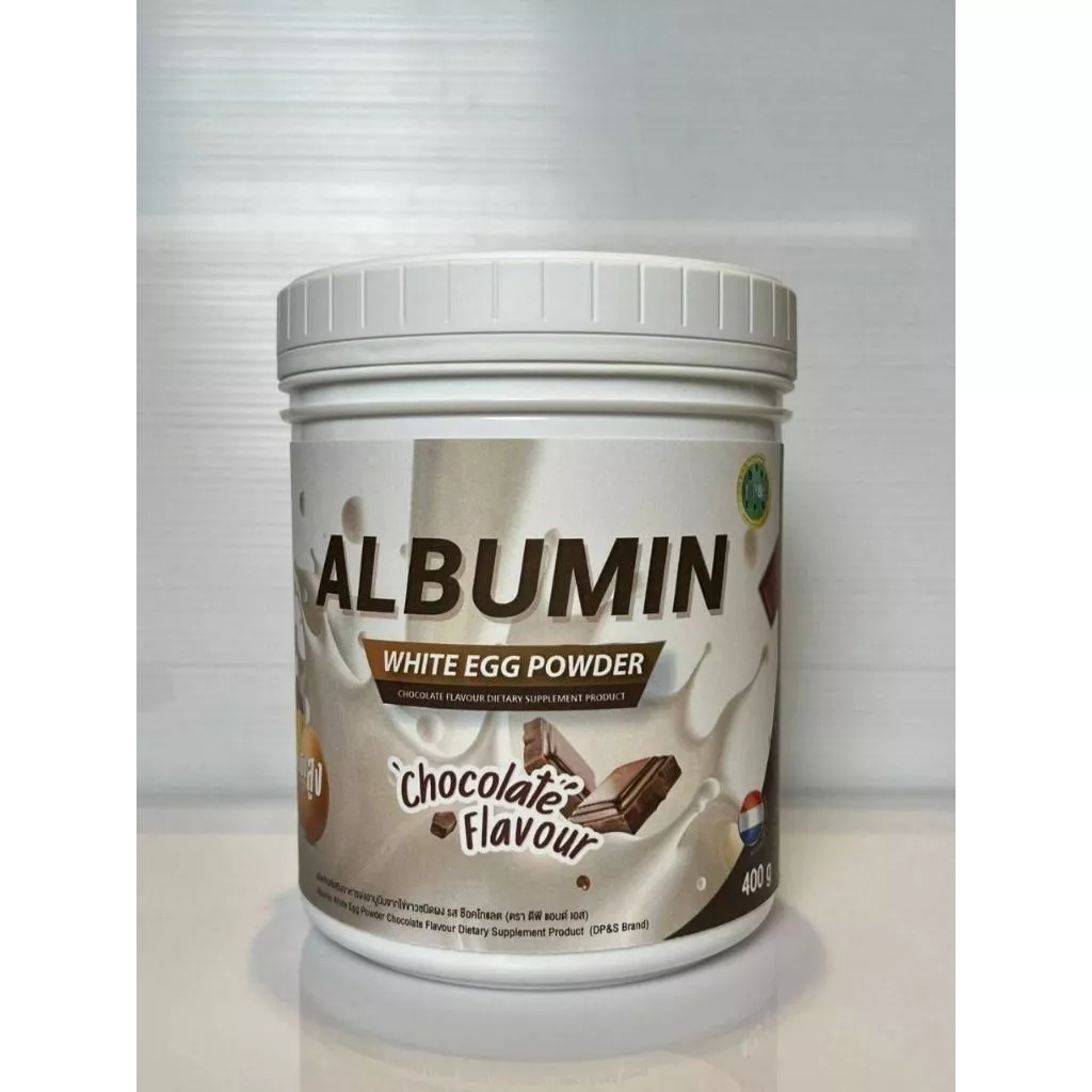 Albumin Egg Powder โปรตีนไข่ขาว 400 กรัม / 30 60 เม็ด thumbnail 7