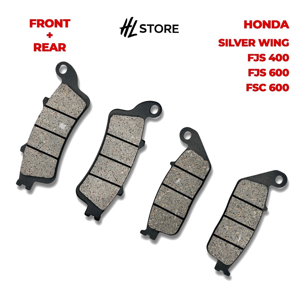 ผ้าเบรค Honda Silver Wing FJS 400 FJS 600 FSC 600 ด้านหน้า หลัง ชุด ฮอนด้า