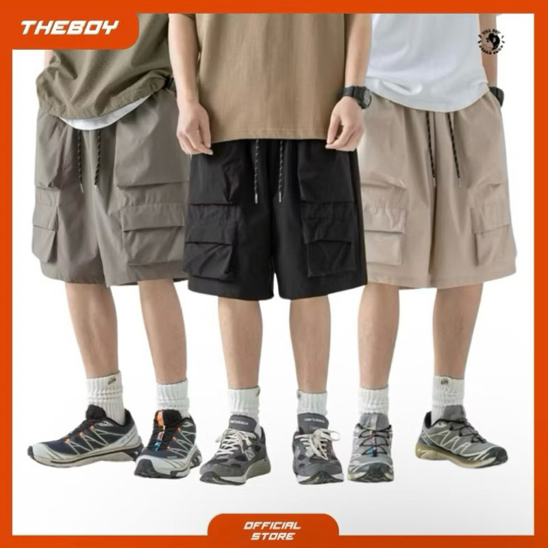THEBOY-TAWERET CARGO PANTS กางเกงคาร์โก้ขาสั้น