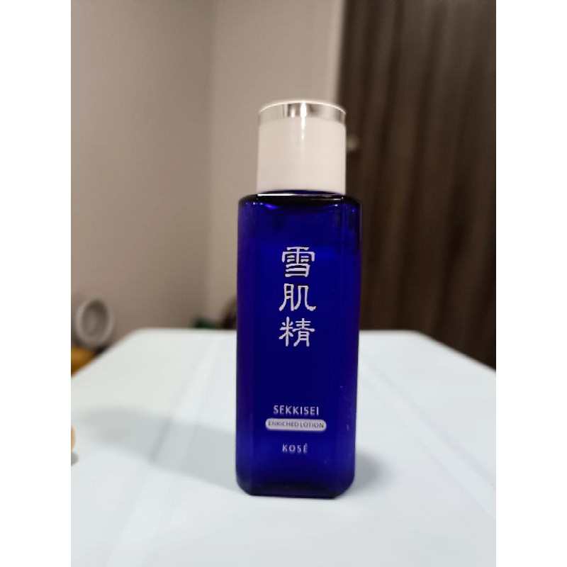 (NEWสูตรใหม่ลดริ้วรอย+หน้าขาว)SEKKISEIKOS EENRICHEDLOTION24ml