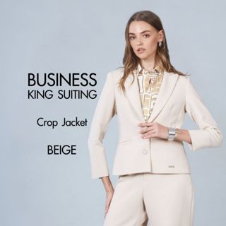 Guy Laroche แจ็คเก็ต ทำงานking suiting ผู้หญิงทรงสั้น แขนยาว…