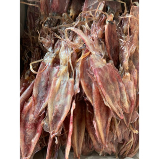 หมึกไดร์เจาะตา(แกะตา)จะมีเค็มนิดๆตามธรรมชาติของอาหารทะเล นะค…