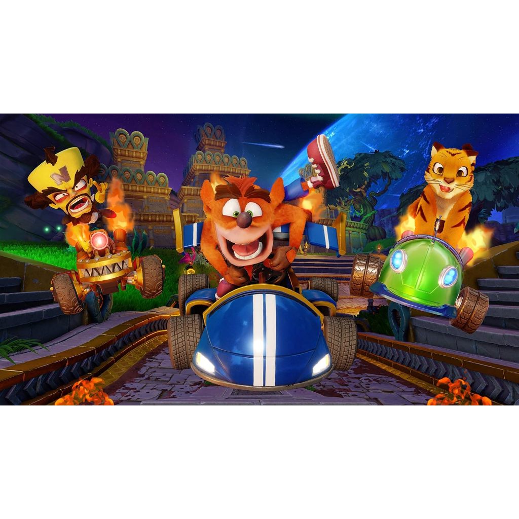 (มือ2) แผ่นเกม PS4 : CTR Crash Team Racing Nitro-Fueled