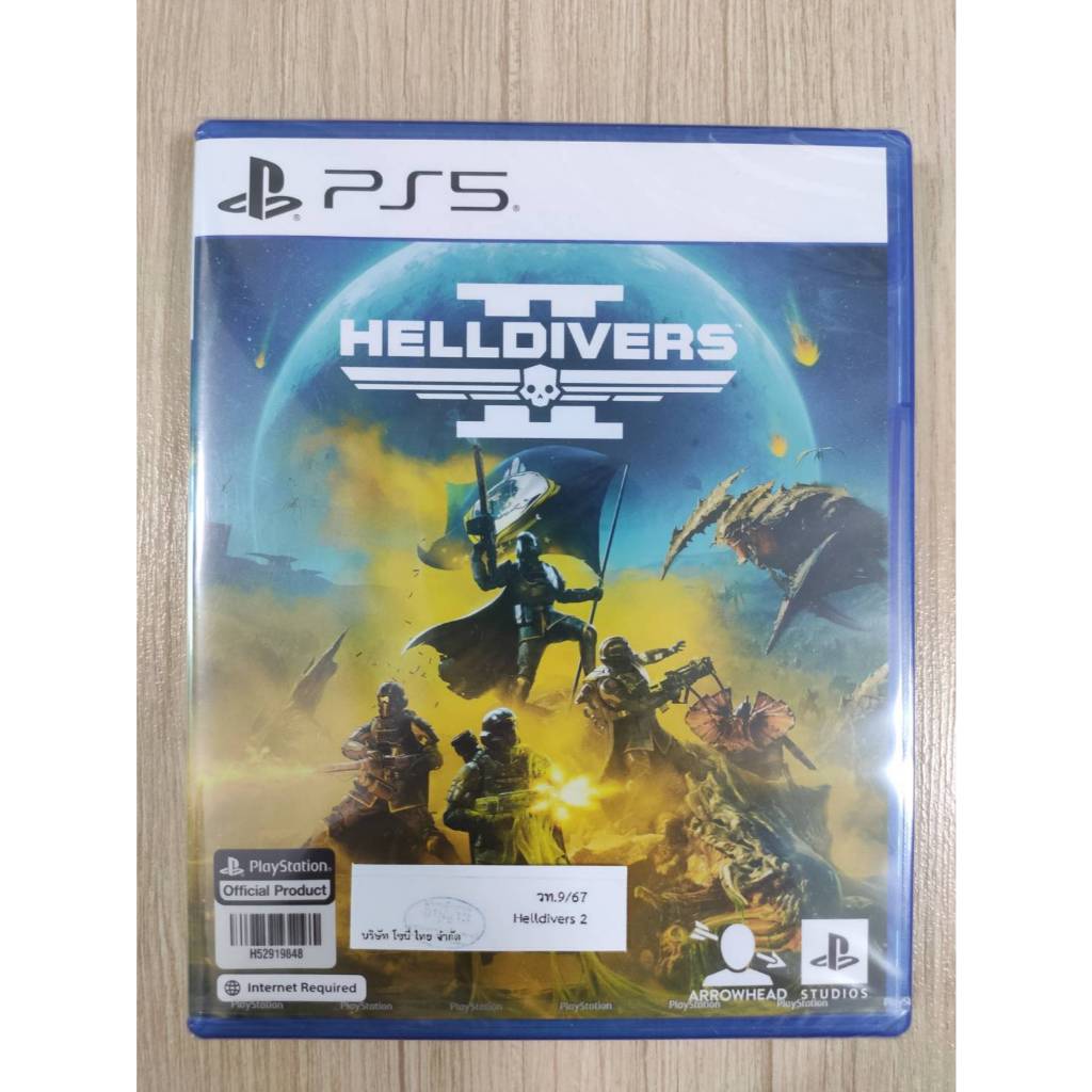 มือ 1 PS5 Helldivers 2 II (Z3/Asia) Eng ของใหม่ในซีล