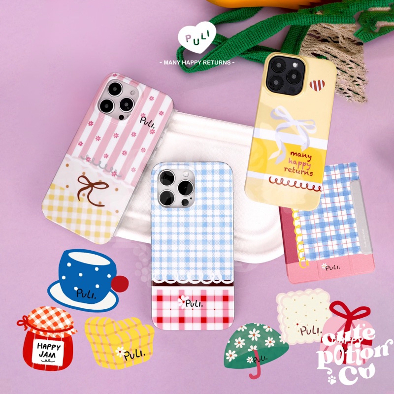 (PRE-ORDER) PULIPULI 🎁 IPHONE MAGSAFE CASE 🍒 เคสไอโฟน เคสแม่เหล็ก ✨