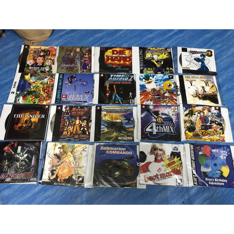 PS1,เกมส์ (49) ,แผ่นปั๊มรุ่นเก่า หายาก ,มือ 1 สภาพใส