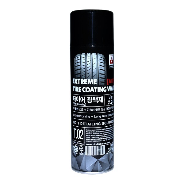 Binder Aerosol Tire Coating Wax Spray 500ml