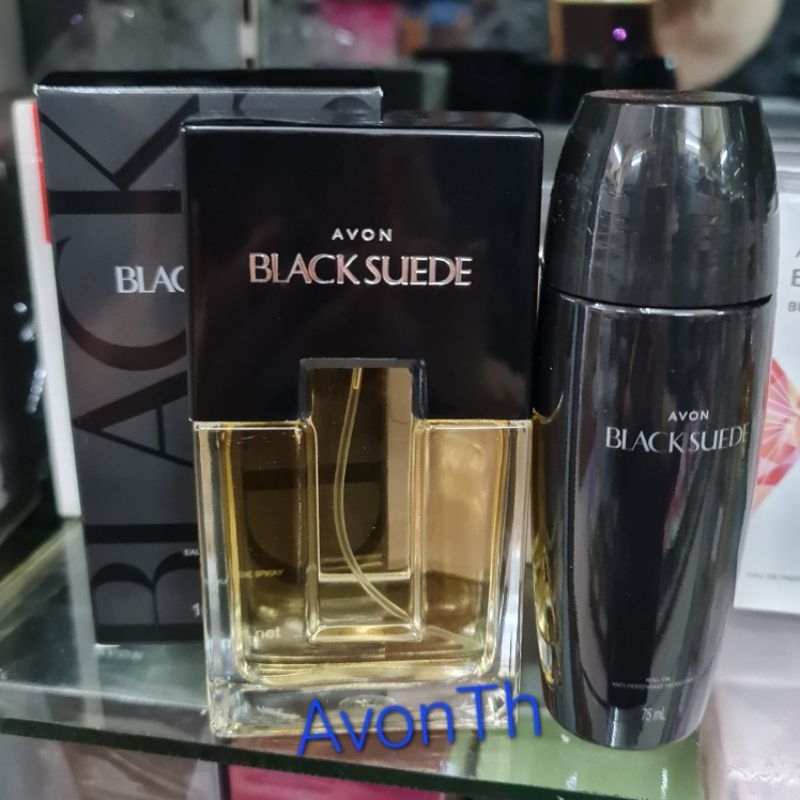 เอวอน น้ำหอม แบลคสุเอจ 100มล. Black Suede 100ml.