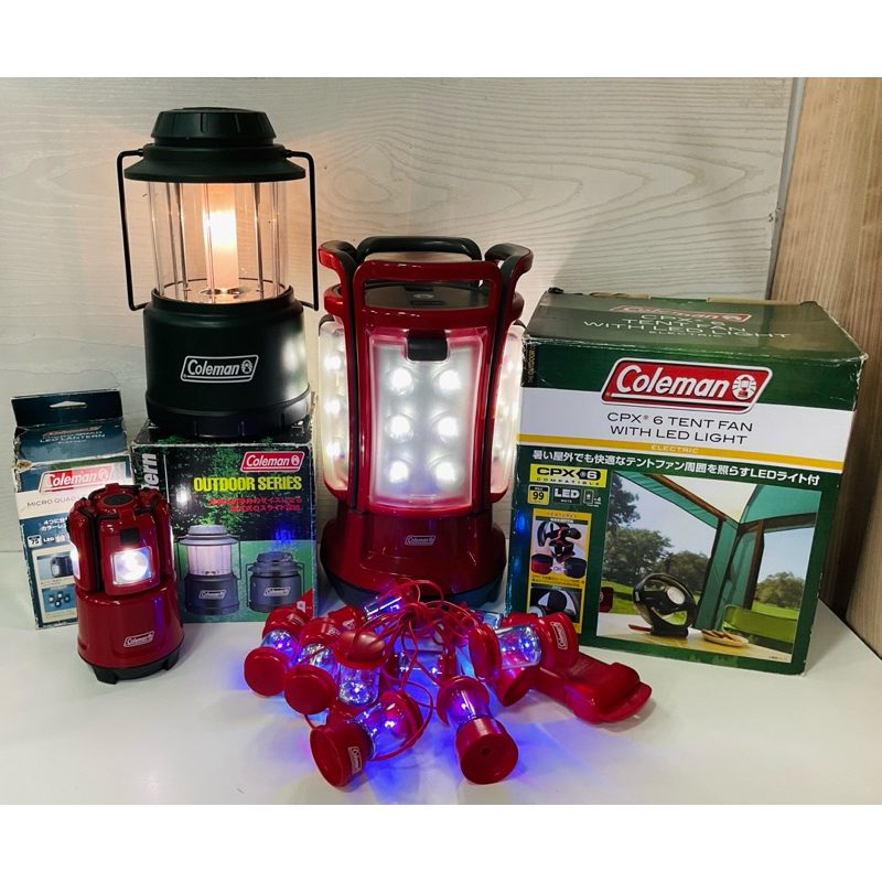 Coleman accessories Camping Outdoor Lantern LED Light สินค้า โคลแมน ตะเกียง ไฟฉาย แค้มปิ้ง กางเต้นท์