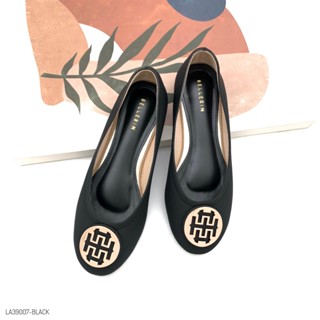 HaloBangkok รองเท้า Flat Shoes หนัง Pu Leather รุ่น LA39007