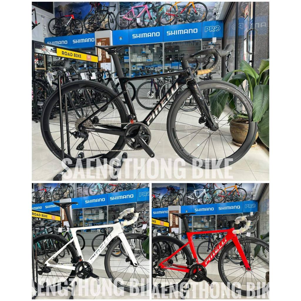 (ใหม่ แท้ มีหน้าร้าน) จักรยานเสือหมอบ Pinelli Z9 Sprint UCI Shimano 105 และ LTWOO [2025]