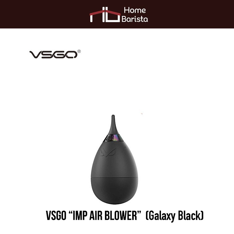 Home Barista ลูกยางเป่าผงกาแฟ VSGO “Imp Blower” (ทรงสั้น) – สี Galaxy Black