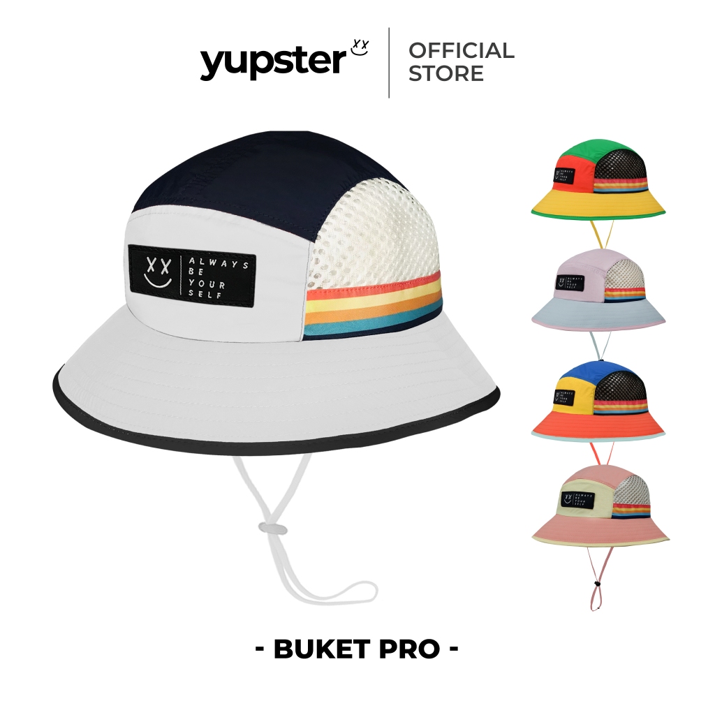 yupster - Bucket Pro NEW COLORS - Collection หมวกบักเก็ตตาข่ายข้าง เบาแห้งไว สำหรับกิจกรรม OUTDOOR