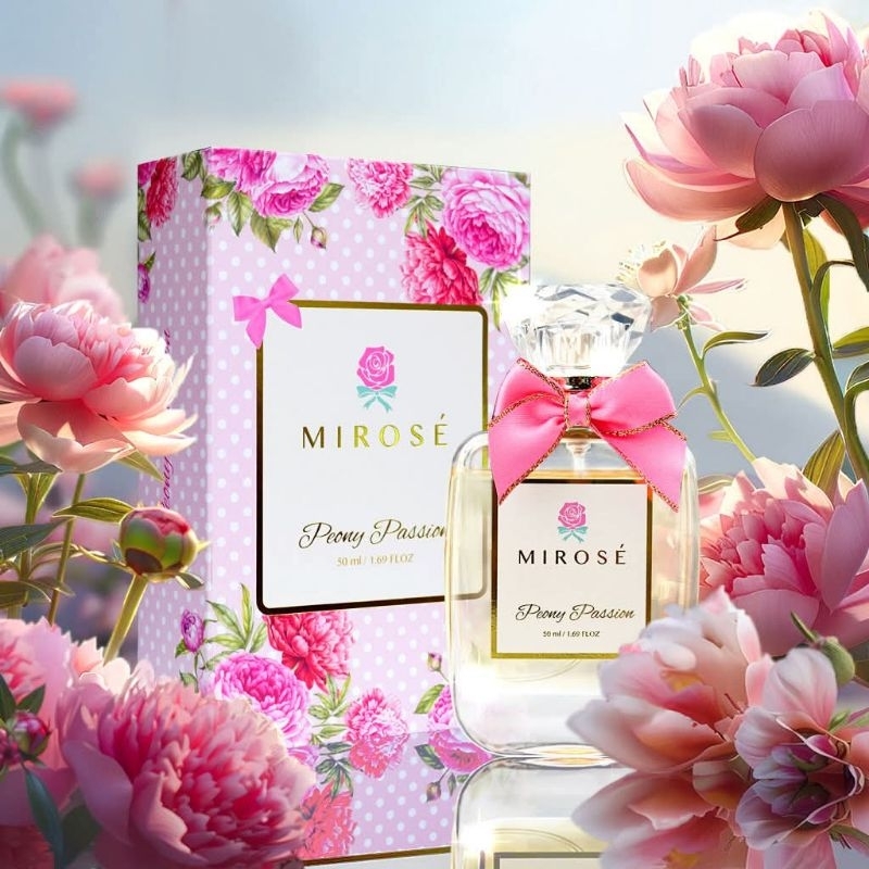 น้ำหอมแท้ Mirose พร้อมส่ง ติดทนนาน กลิ่น Peony Passion Perfume 50 ml