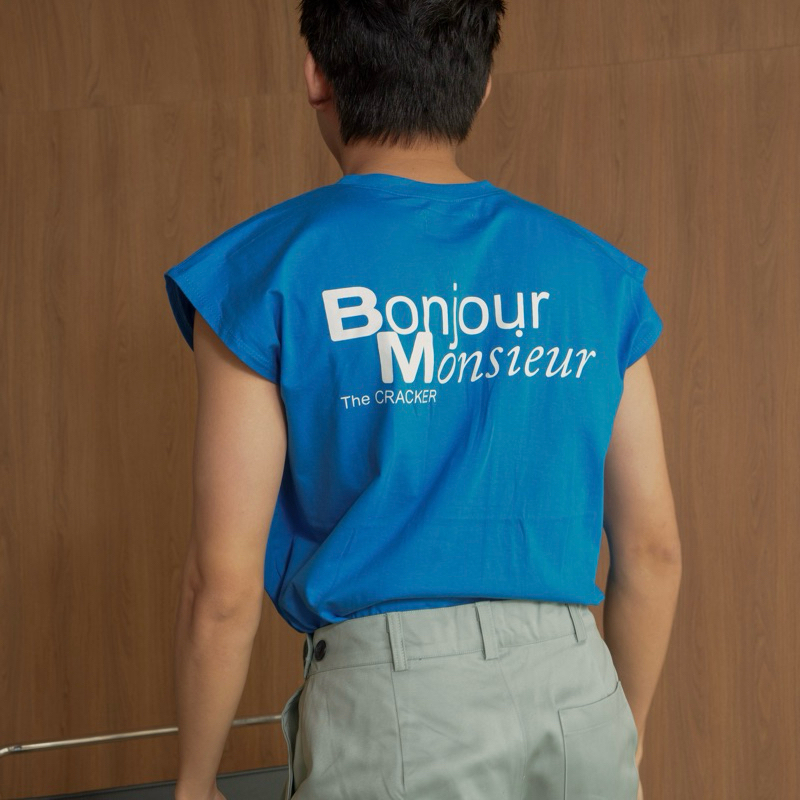 The CRACKER - Bonjour Monsieur Tank top - เสื้อแขนกุด