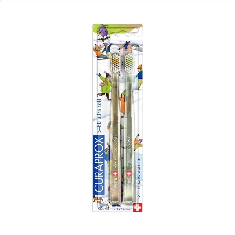 แปรงสีฟัน CURAPROX CS 5460 Duo Winter Edition