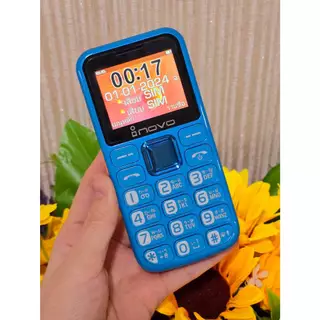 inovo โทรศัพท์ปุ่มกด I-16 ปุ่มใหญ่ จอกว้าง 2.6 นิ้ว มีสวิทช์ไฟฉายด้านข้าง ประกันศูนย์ 1 ปี