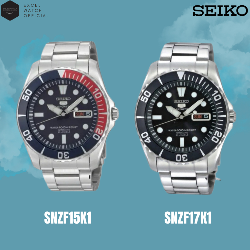 [ Excel Watch ] SEIKO AUTOMATIC  รุ่น SNZF15K1 SNZF17K1