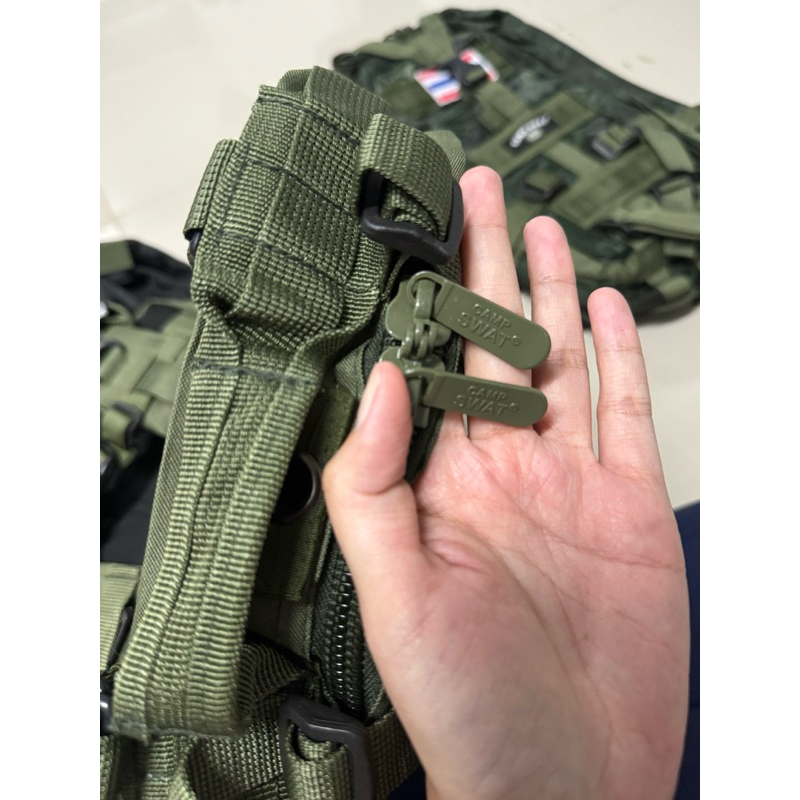 กระเป๋าสะพาย 30L กระเป๋าสะพายหลังทหาร เดินป่า เป้สะพายหลัง เป้ทหาร เดินป่า CAMP SWAT