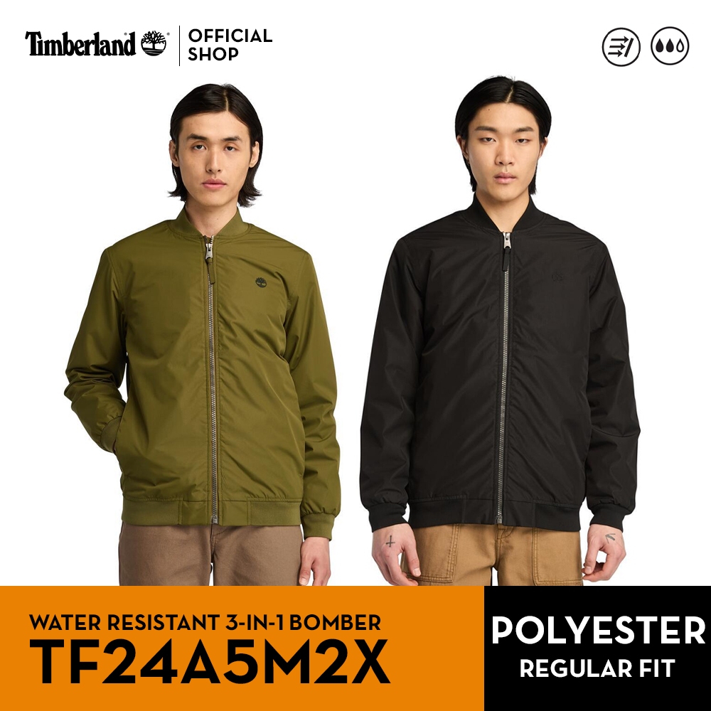 Timberland Men’s Water Resistant 3-in-1 Bomber แจ็คเก็ต (TF24A5M2X)