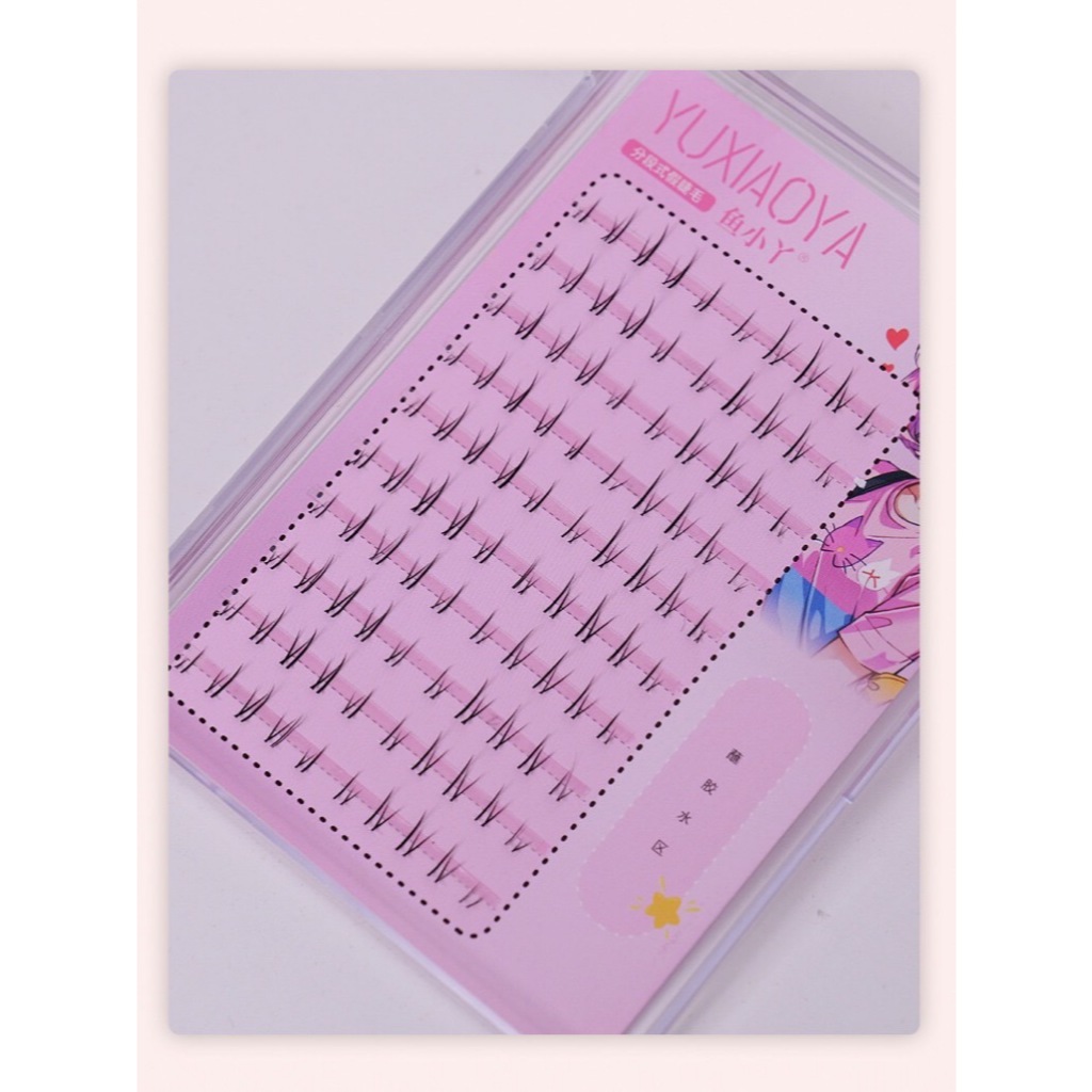 ขนตาล่างปลอม รุ่น AMIL ขนตาล่างแบบแบ่งช่อสำเร็จ 3D ความยาว 4-7 mm. ยาวนุ่ม ไม่แข็ง ขนนุ่ม แกนเอ็นบางใส เป็นธรรมชาติ - รูปที่ 3